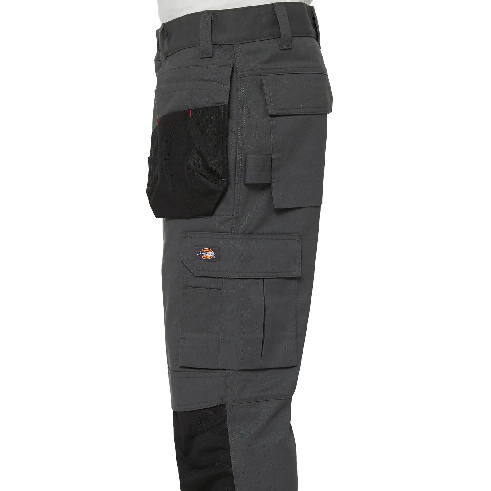 Dickies Multi Pocket Utility Polyester Men's Grey Work Trousers
