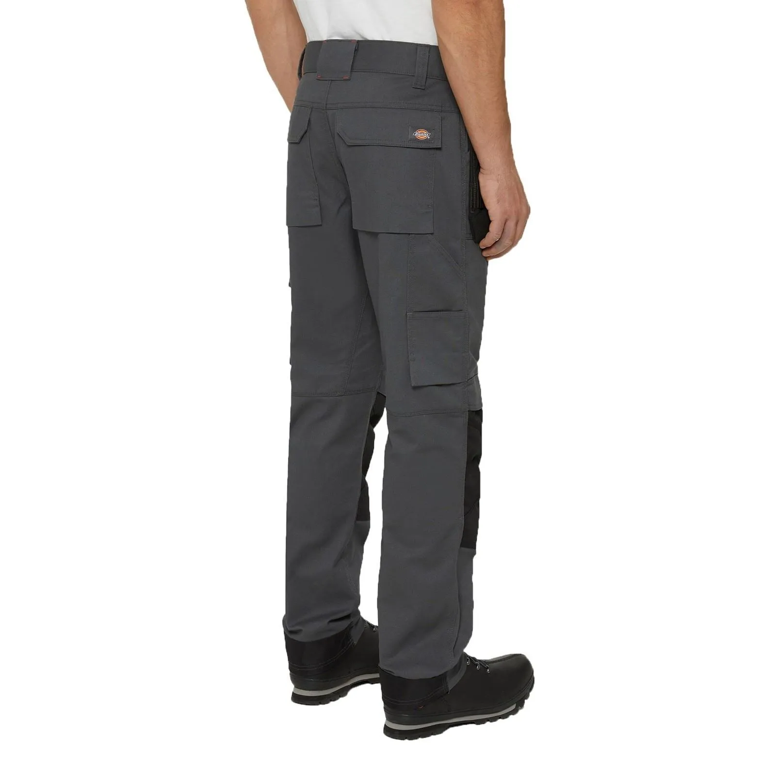 Dickies Multi Pocket Utility Polyester Men's Grey Work Trousers