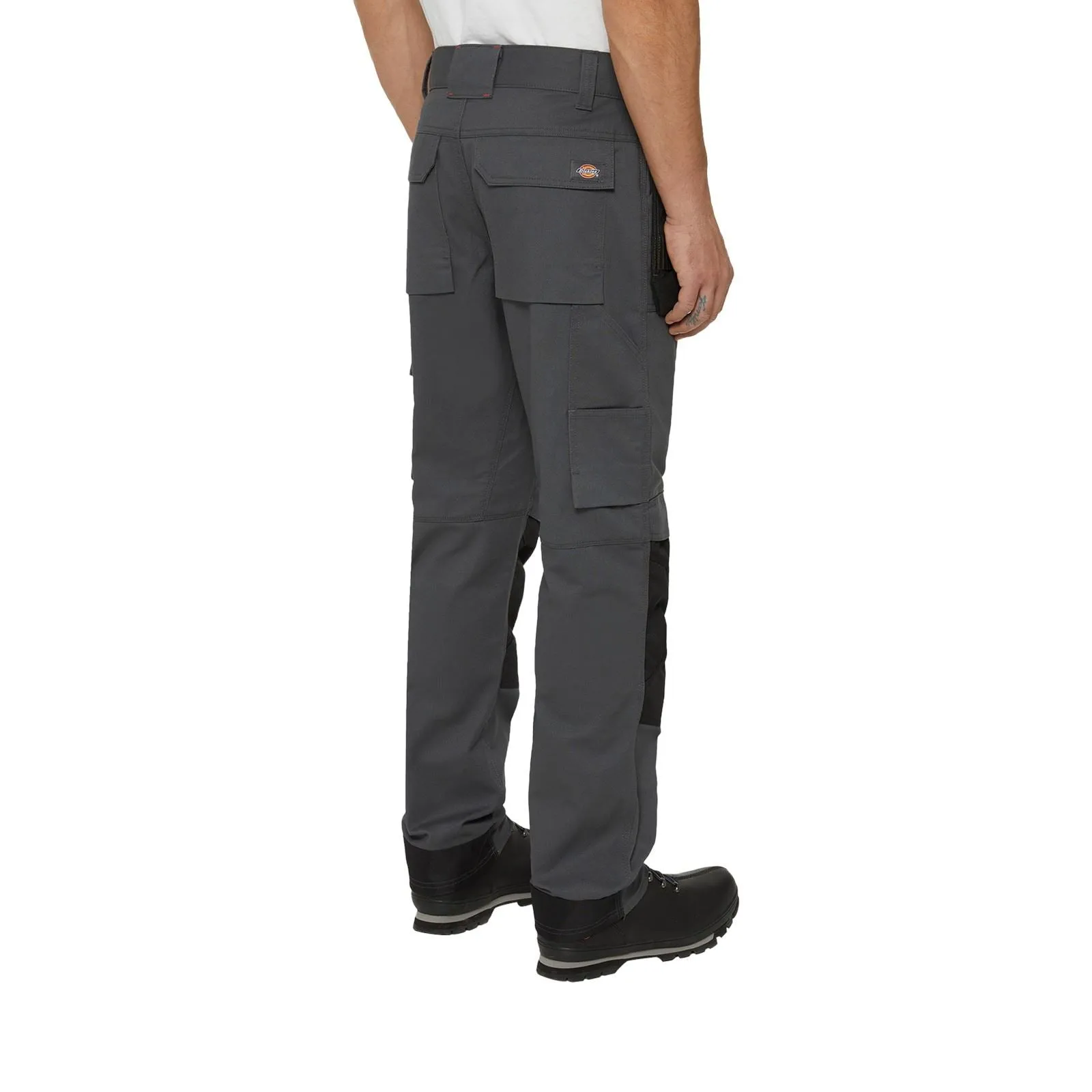 Dickies Multi Pocket Utility Polyester Men's Grey Work Trousers