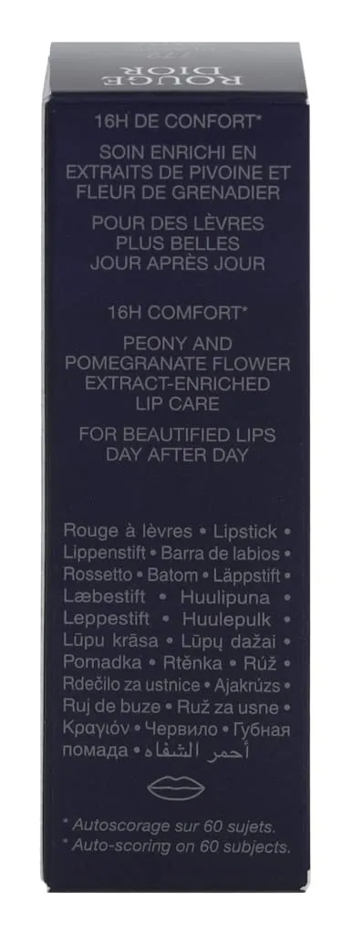 Dior Christian Rouge Couture Lipstick Matte - 772 Classic Lipstick (Refillable) Women 0.12 oz