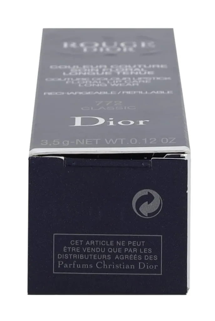 Dior Christian Rouge Couture Lipstick Matte - 772 Classic Lipstick (Refillable) Women 0.12 oz