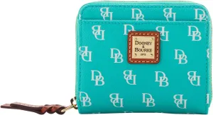 Dooney & Bourke Wallet, Gretta Small Zip Around Wallet - Green