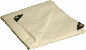 Dry Top Multi-Purpose Heavy Duty Poly Tarp, 10x15 Feet, White