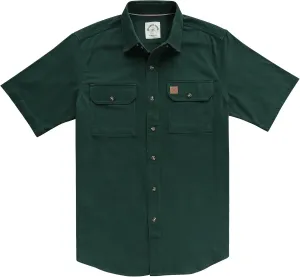 Dubinik®Mens Short Sleeve Button Down Shirts Denim Short Sleeve Shirt Men Two Pocket Western Soft Work Casual Denim Shirt