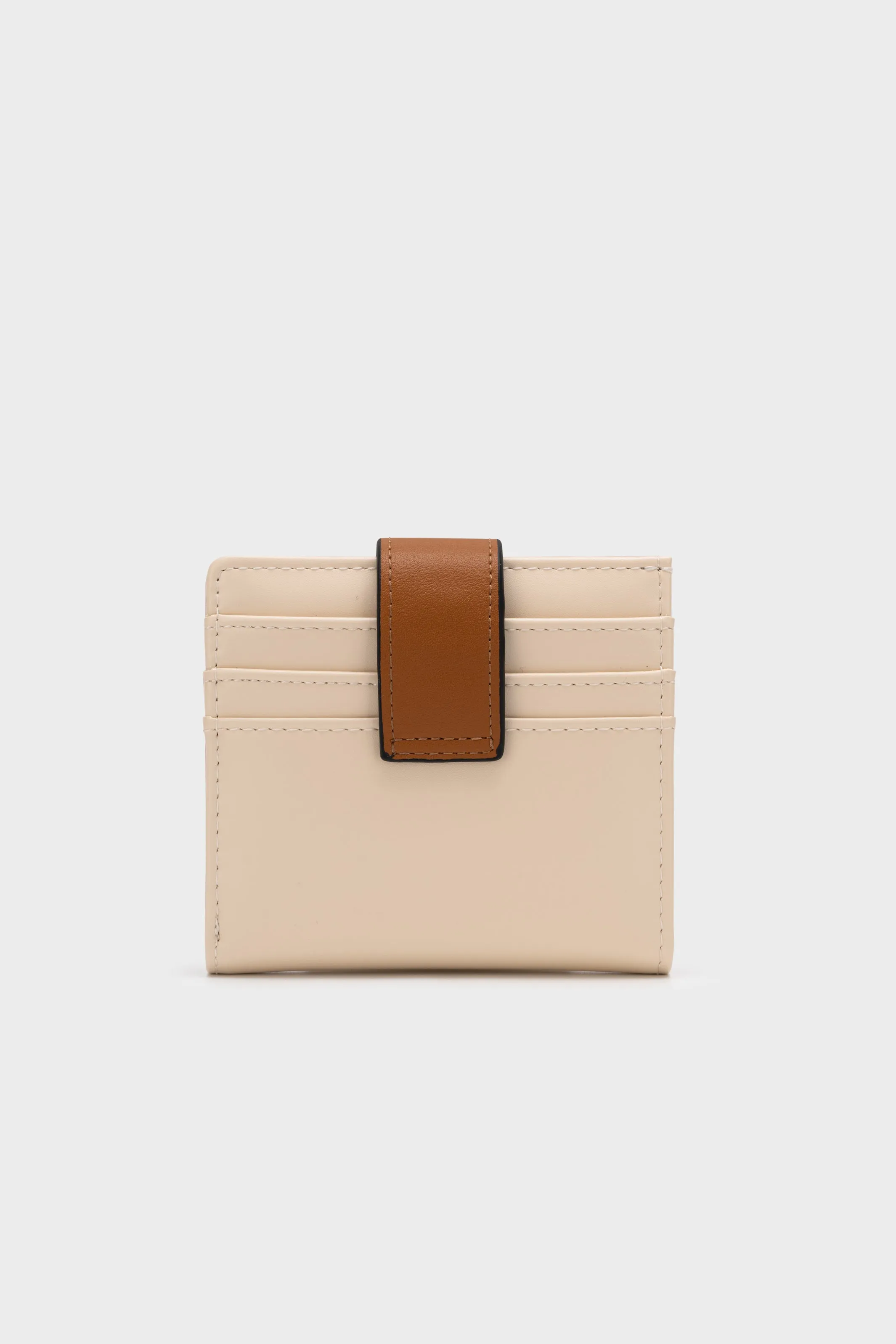 DUO TONE SNAP BUTTON WALLET