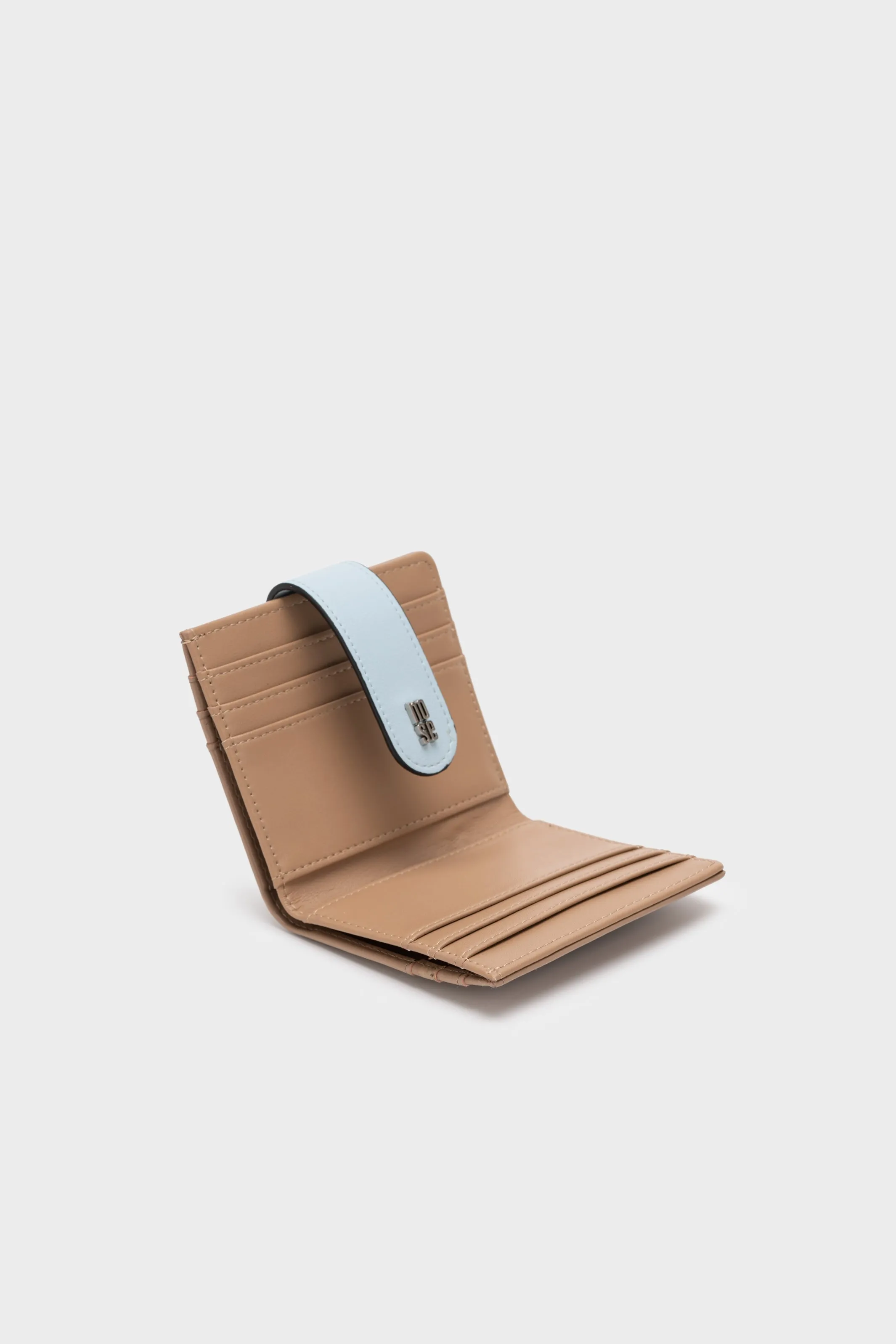 DUO TONE SNAP BUTTON WALLET
