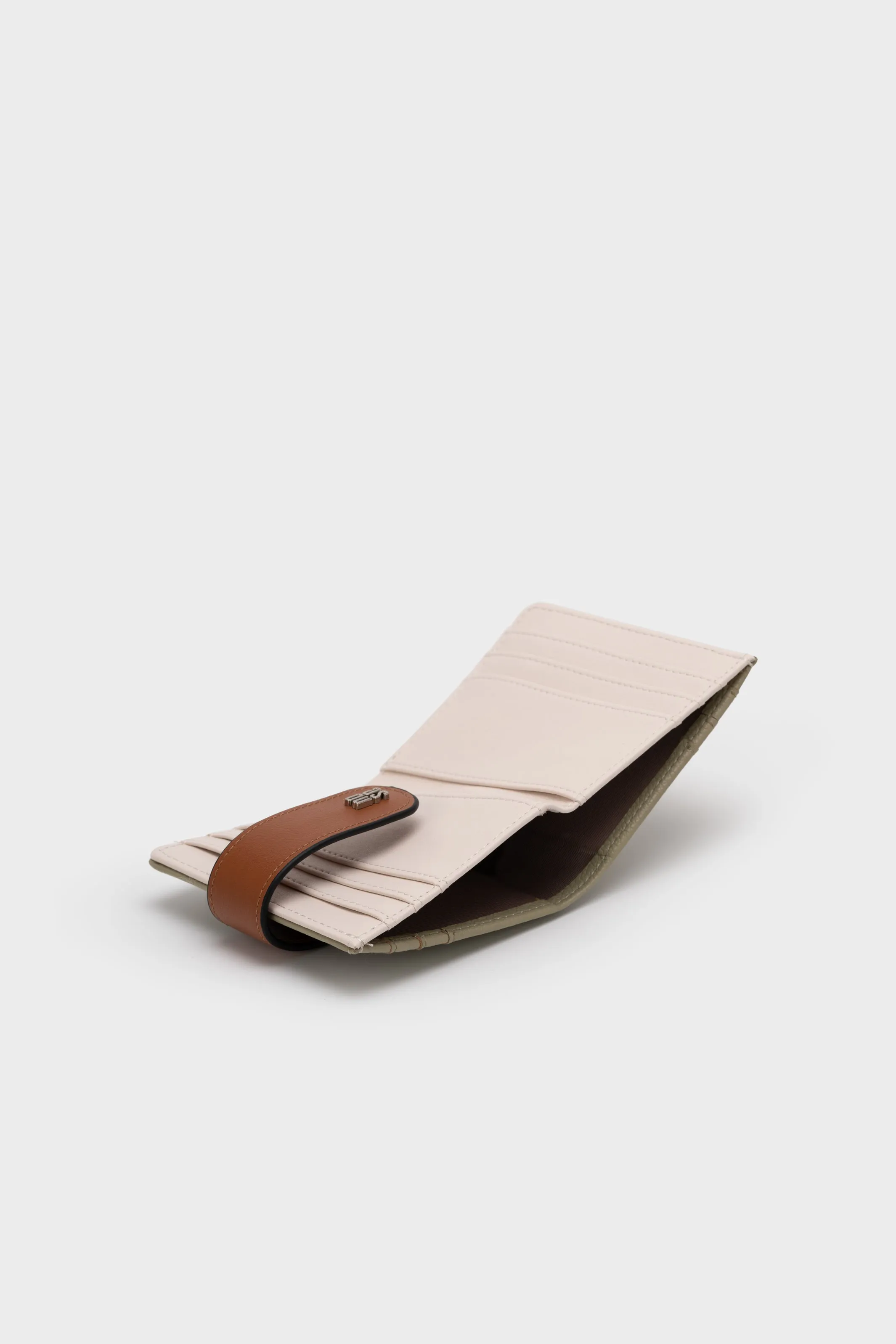 DUO TONE SNAP BUTTON WALLET