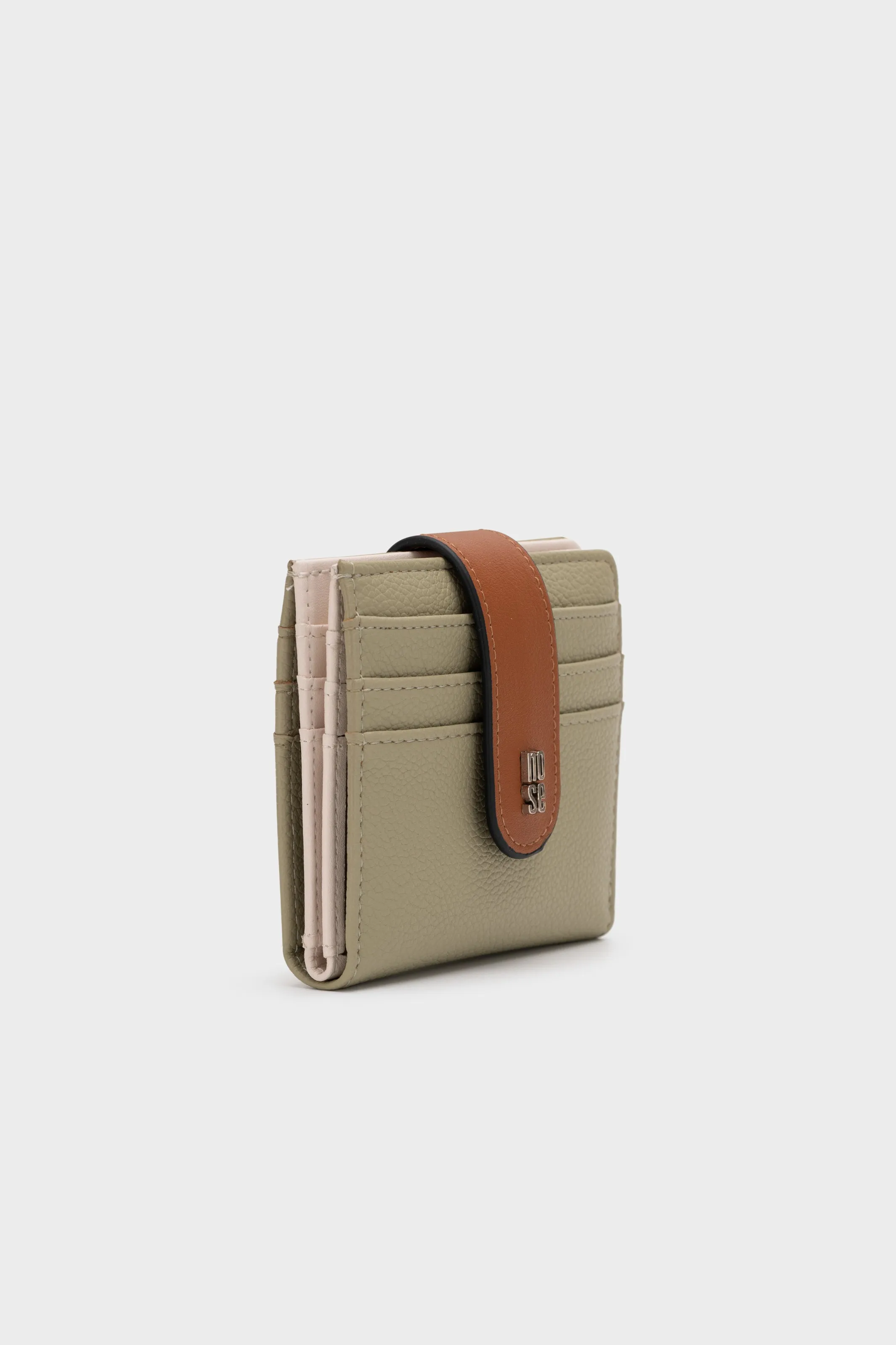 DUO TONE SNAP BUTTON WALLET