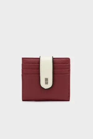 DUO TONE SNAP BUTTON WALLET