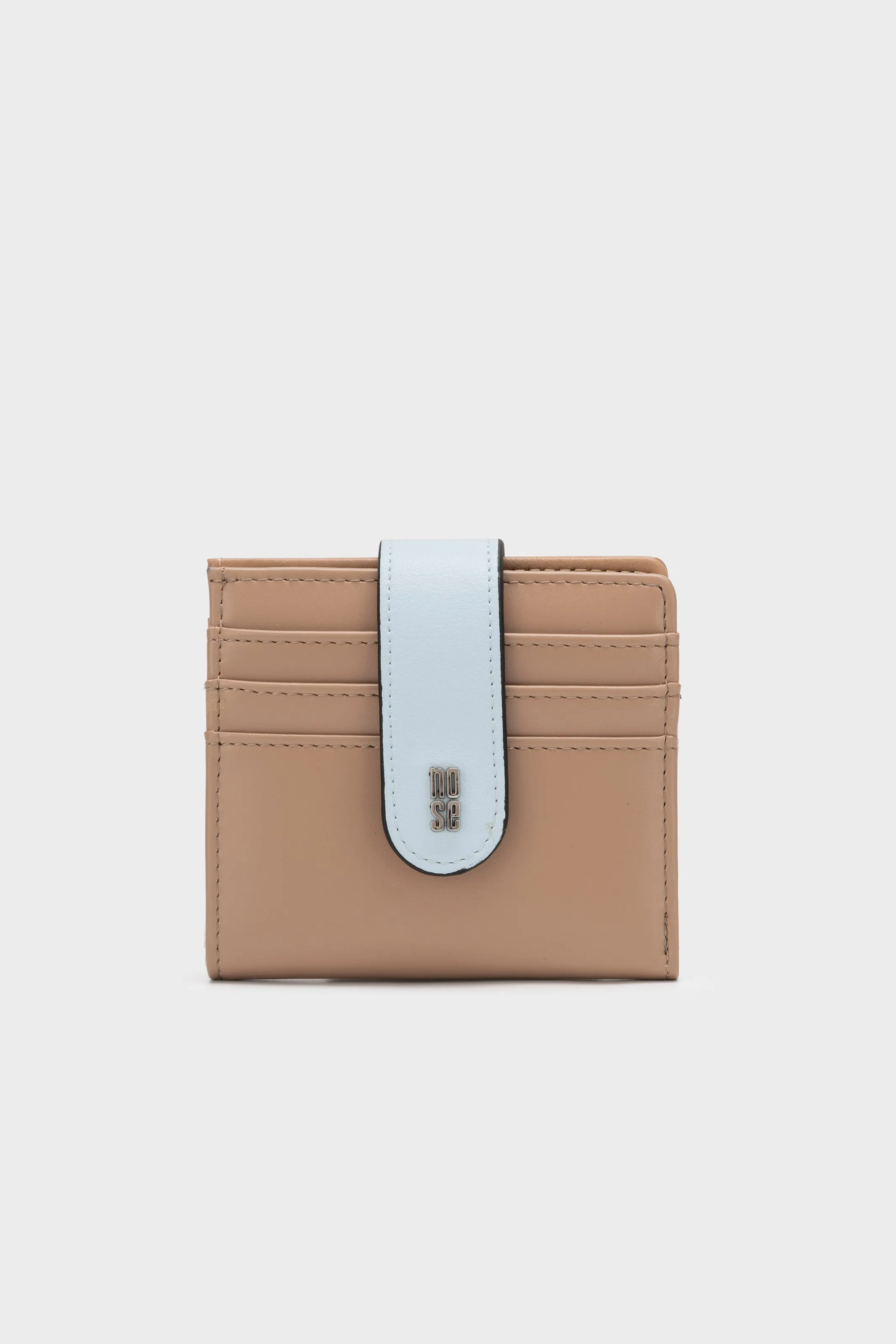 DUO TONE SNAP BUTTON WALLET