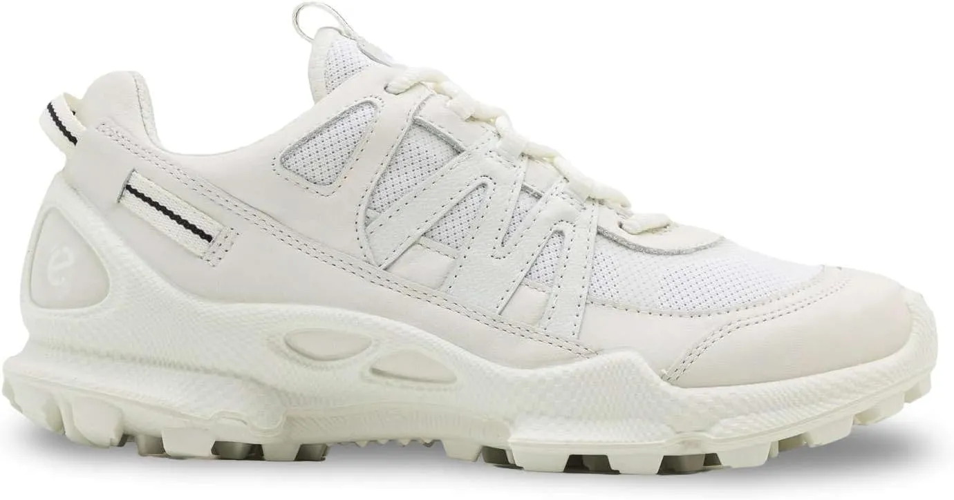 ECCO Womens Biom C-Trail 803253 Leather Textile White Bright White Shadow White Trainers 9-9.5 US