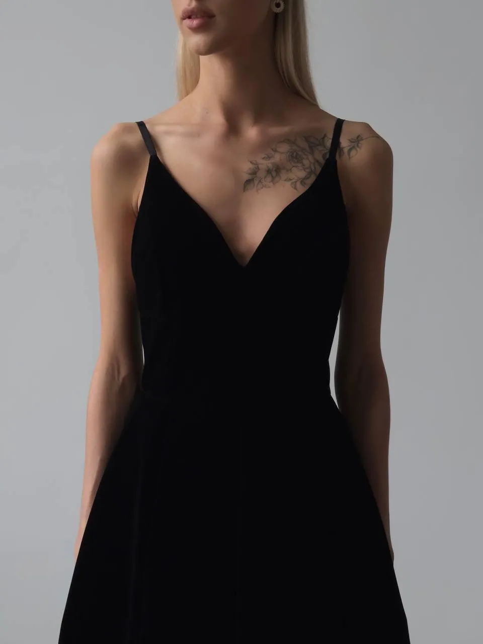 Elegant Black Evening Gown