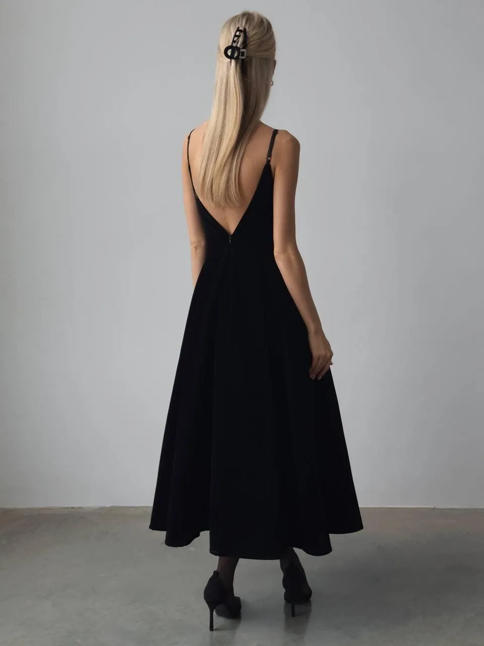 Elegant Black Evening Gown