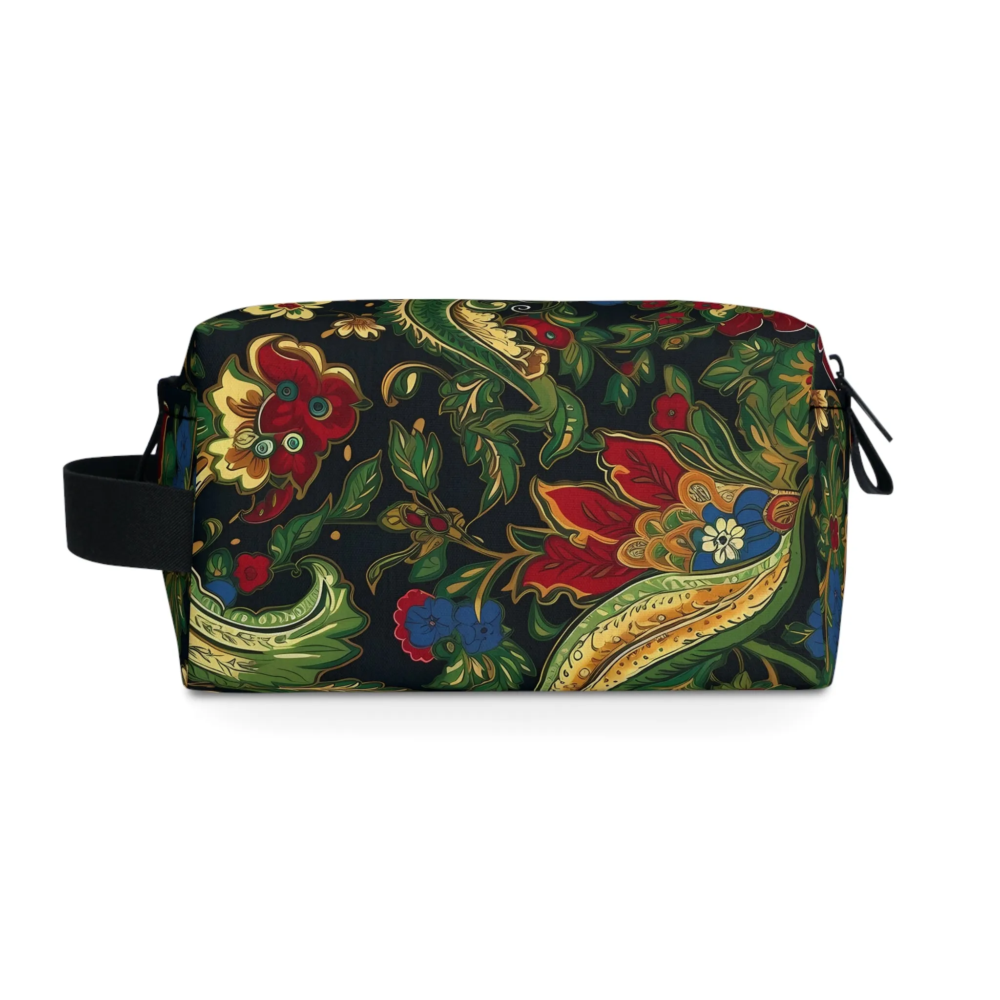 Elegant Chinoiserie Toiletry Bag | Luxurious Travel Organizer | Water-Resistant Cosmetic Bag | Exquisite Bathroom Decor Accessory