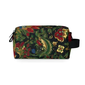 Elegant Chinoiserie Toiletry Bag | Luxurious Travel Organizer | Water-Resistant Cosmetic Bag | Exquisite Bathroom Decor Accessory