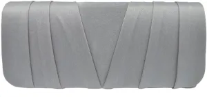 Elegant Classic Solid Satin Pleated Satin Flap Clutch Evening Bag Handbag