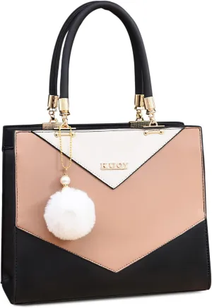 Elegant Ladies Handbag V Shape Womens Shoulder Bag Casual Messengerbag