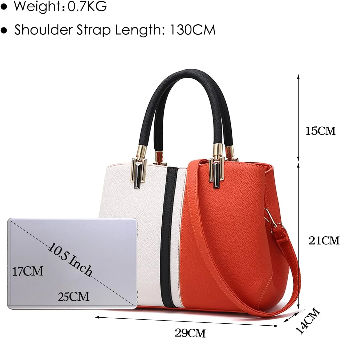 Elegant Women Handbags Shoulder Bags Waterproof PU Leather Tote Bag
