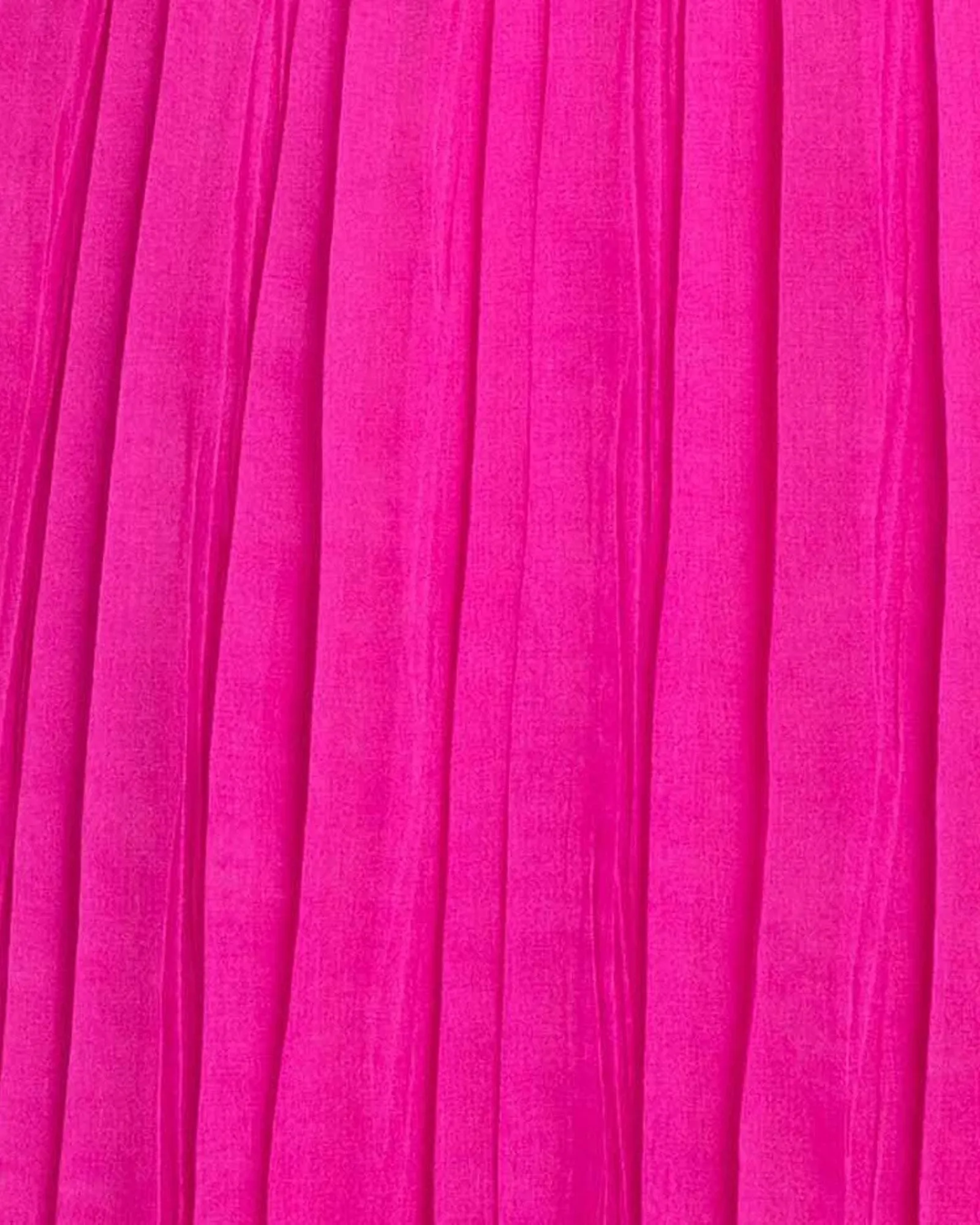 Ella Pleated Power Midi Dress | Magenta