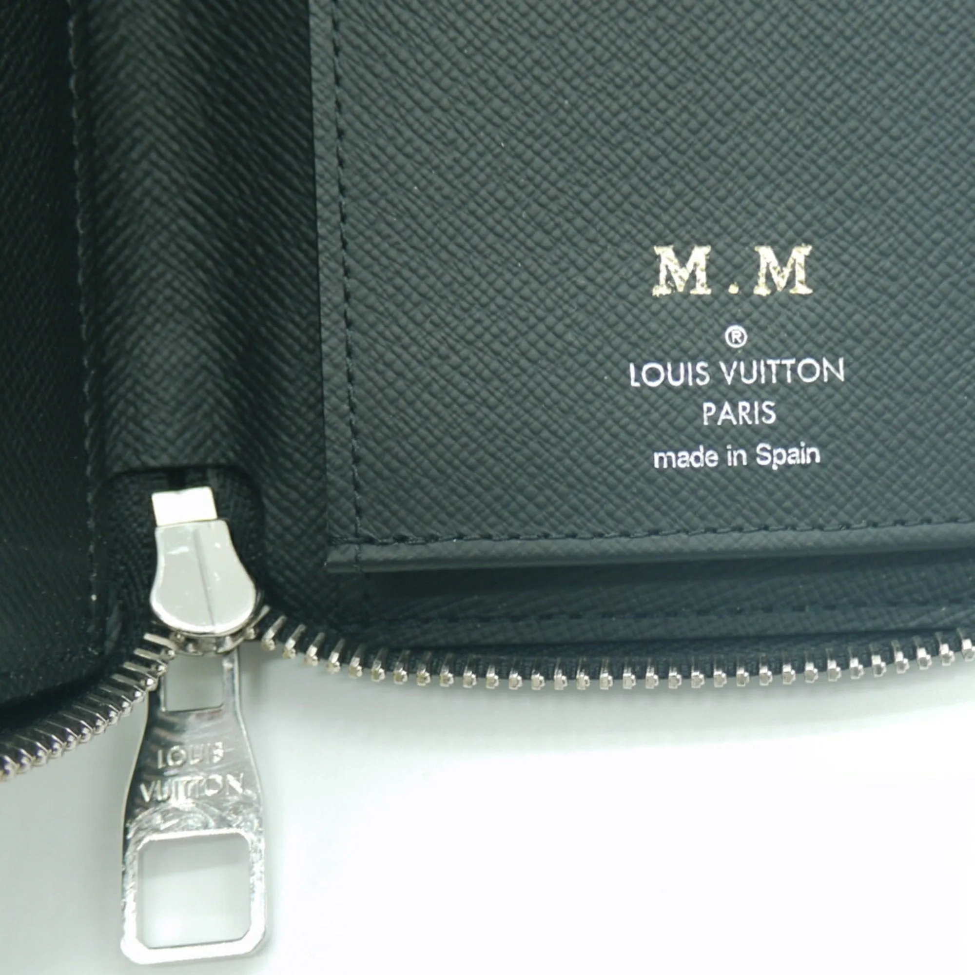 Epi Leather Zipper Wallet - Green