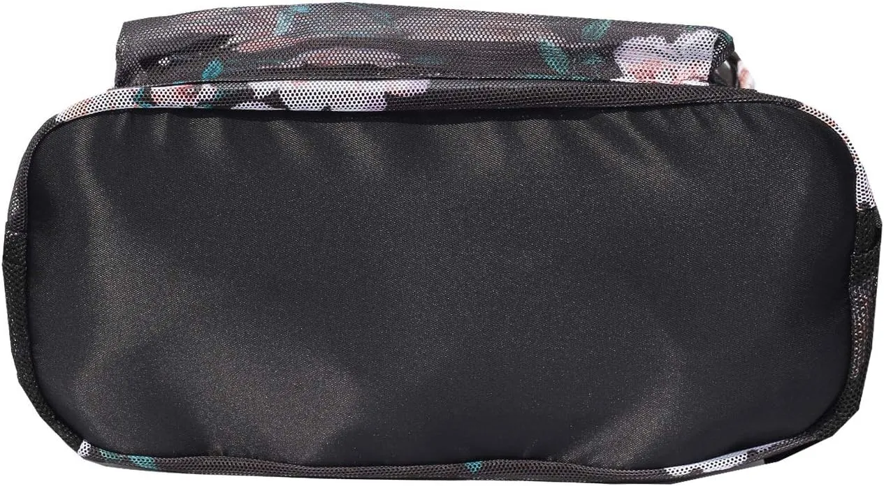 ESVAN Original Print Mesh Backpack Semi-Transparent Sackpack See Through Beach Bag Daypack Multi-Purpose Women Men Unisex