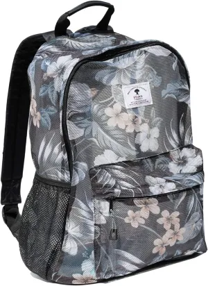 ESVAN Original Print Mesh Backpack Semi-Transparent Sackpack See Through Beach Bag Daypack Multi-Purpose Women Men Unisex