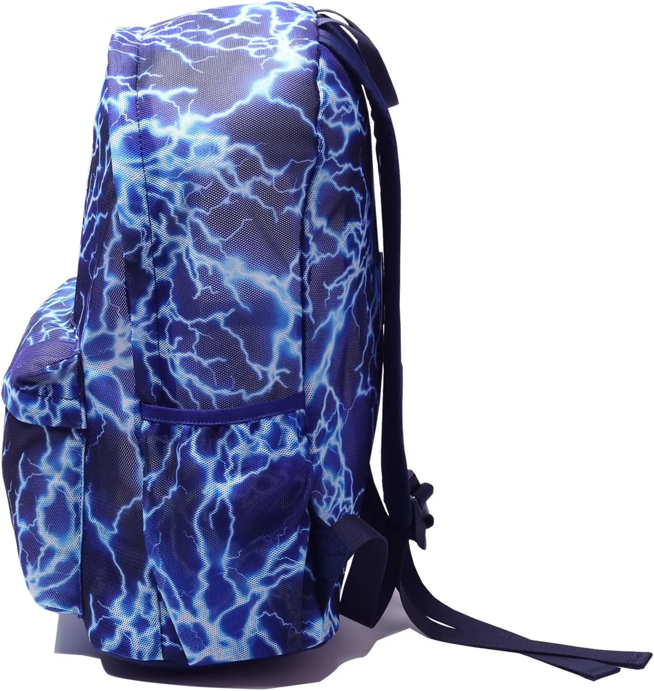 ESVAN Original Print Mesh Backpack Semi-Transparent Sackpack See Through Beach Bag Daypack Multi-Purpose Women Men Unisex