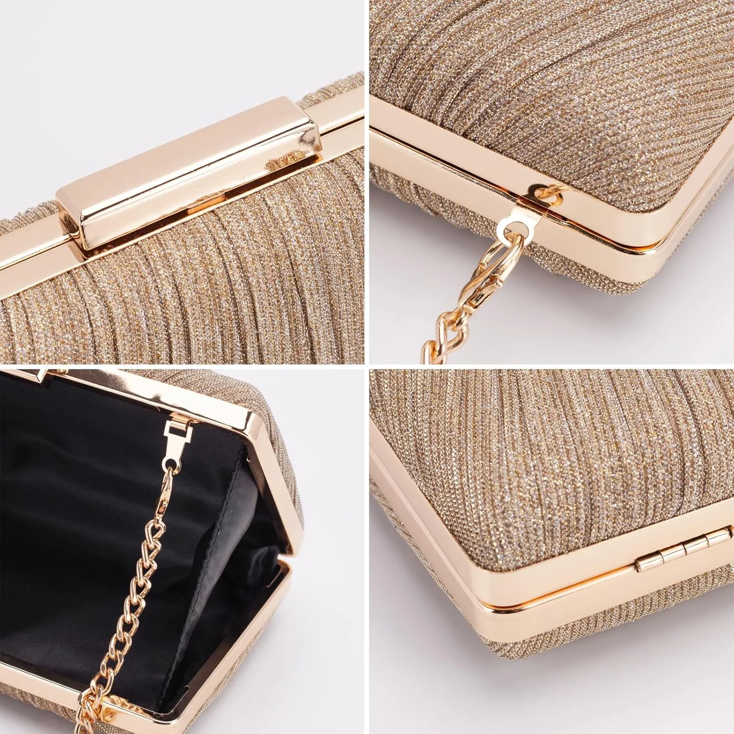 Evening Purse - Small Clutch Purses for Women Wedding and Party, Women's Formal Evening Bag