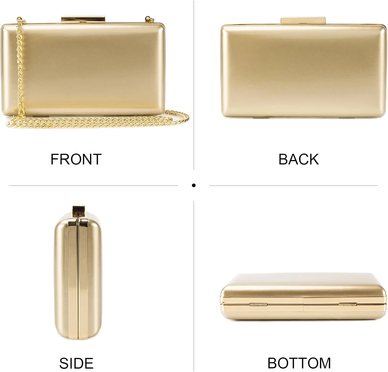 Evening Purse - Small Clutch Purses for Women Wedding and Party, Women's Formal Evening Bag