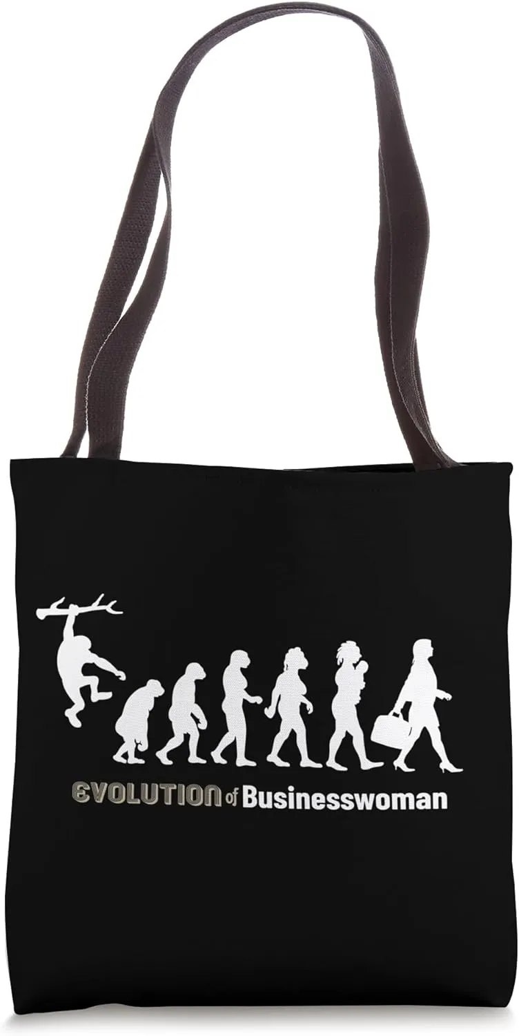 Evolution of Businesswoman Tote Bag