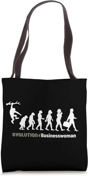 Evolution of Businesswoman Tote Bag