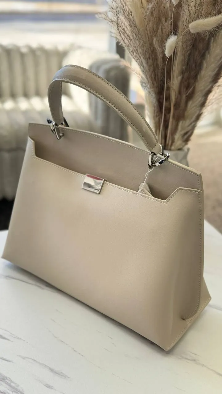 “Executive Chic” — Genuine Leather Bag