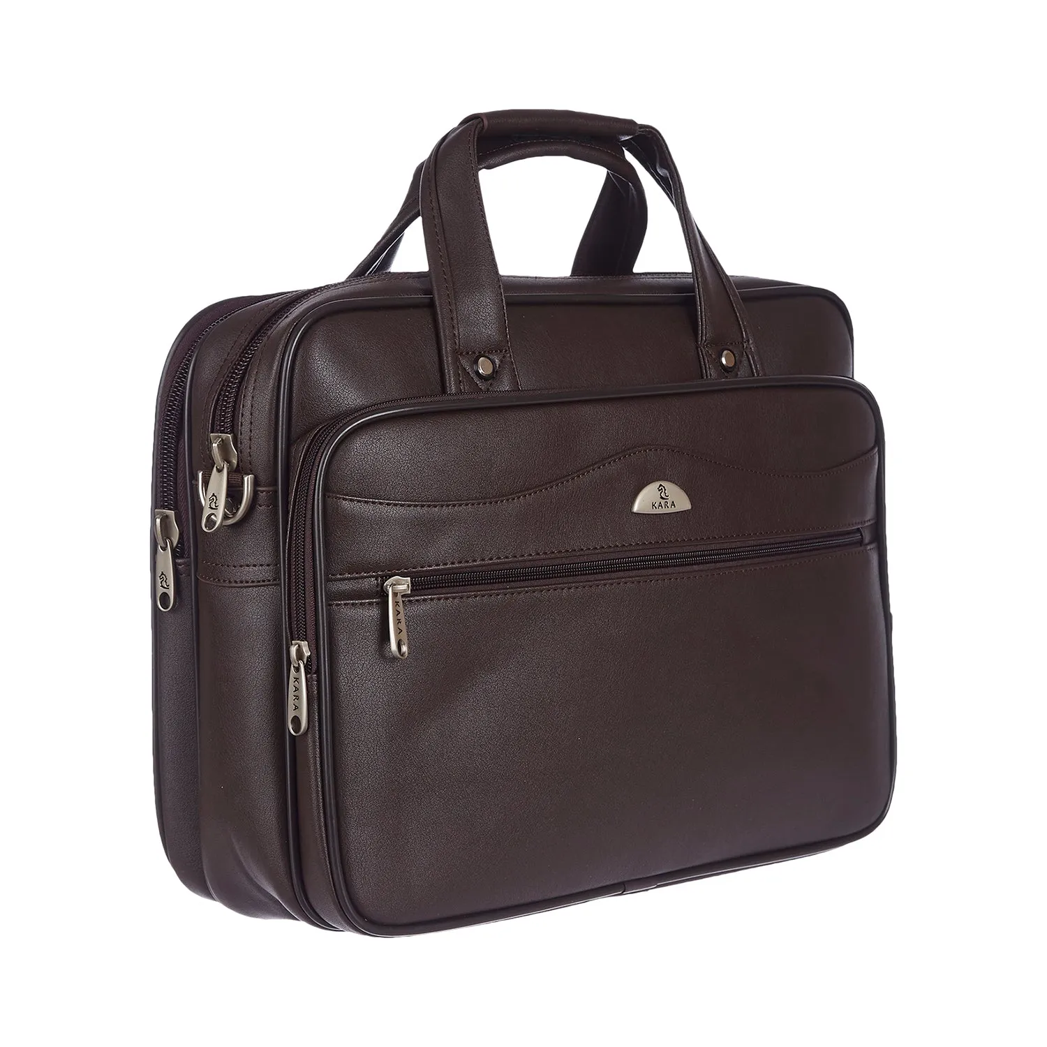 Executive Vegan Leather Laptop Carrier