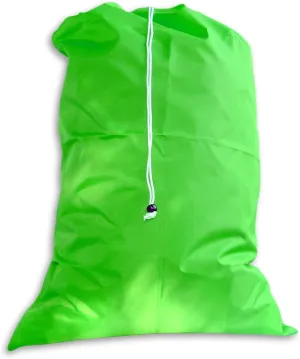 Extra Large Jumbo Laundry Bag, Heavy Duty, Fluorescent Lime Green