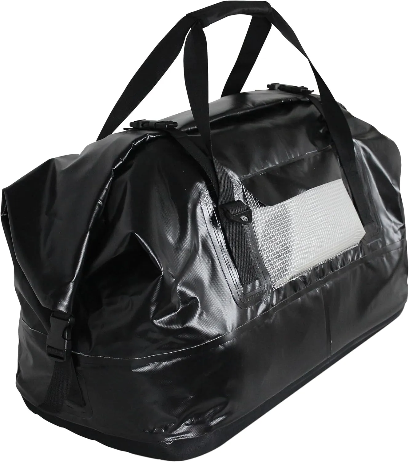 Extreme Max 3006.7339 Dry Tech Roll-Top Duffel Bag - 110 Liter, Black