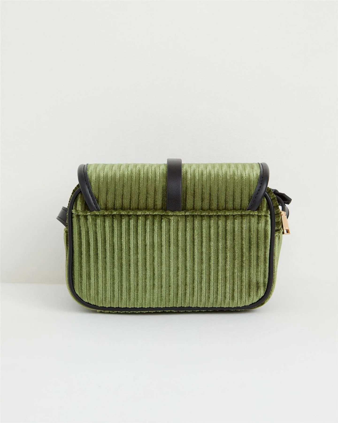 Fable Vivianne Velvet Camera Bag - Jade Green