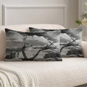 Fall Pillow Covers 12x20 Set of 2 Spirals Mesa Valley Juniper Tree Photography Plateau Nature 163 Parks Outdoor Design Rock Shiprock Pillow Case Velvet Decorative Pillows Square Cushion Covers