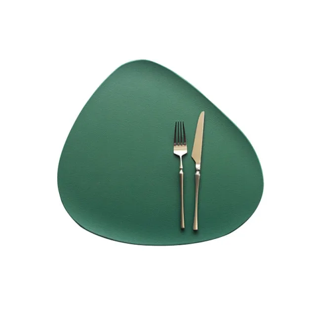 Faux Leather Placemats