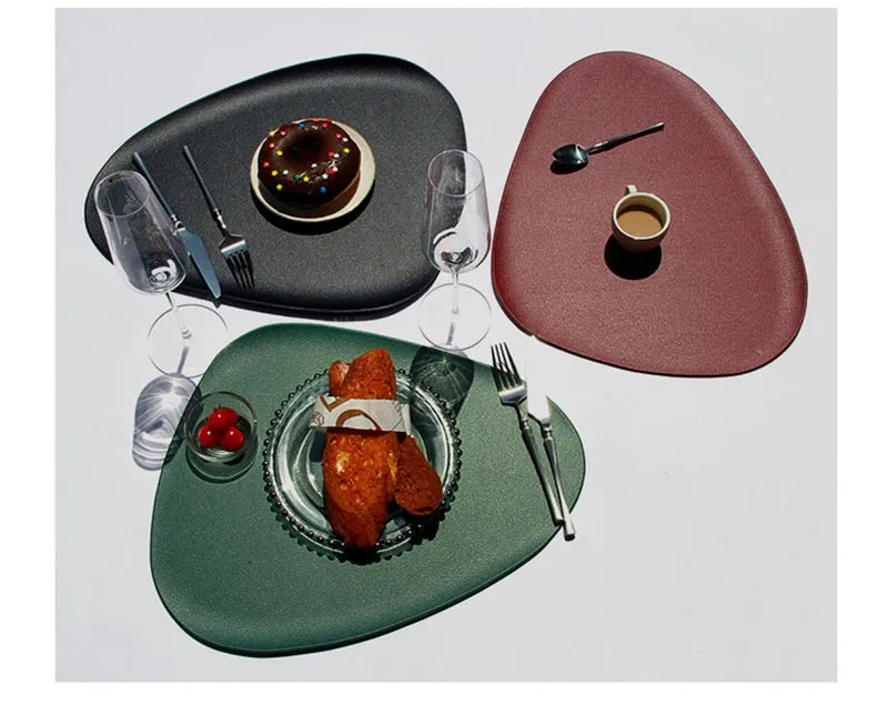 Faux Leather Placemats