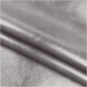 Faux Leather PU Faux Leather, Leatherette Oil Wax Leather Fabric Pieces of Leather in Ideal for Craft Works Upholstery Sewings Sofa Handbag Car Seat，Sold by The Meter(Size:1.37 * 2,Color:Flock)