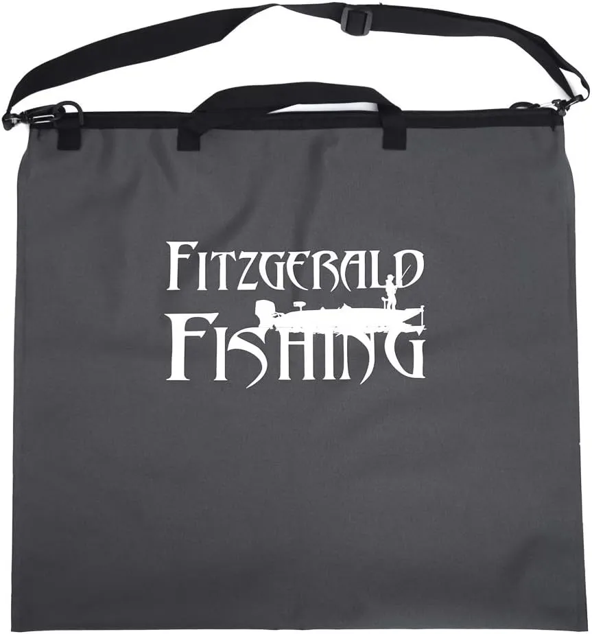 Fitzgerald Fishing Tournament Weigh in Fish Bag - Heavy Duty Fish Bags That Transport Fish Safely, are Leak and Rip Resistant, Include Zipper Closure