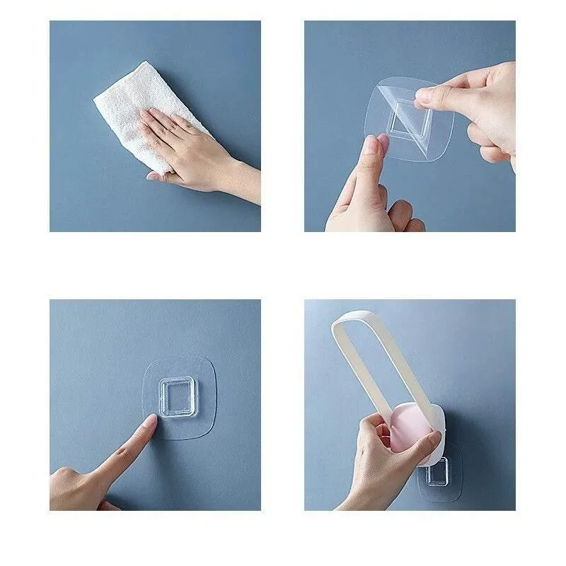 Foldable Self-Adhesive Wardrobe Clothes Organizer