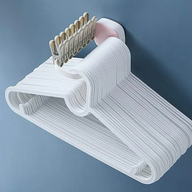 Foldable Self-Adhesive Wardrobe Clothes Organizer