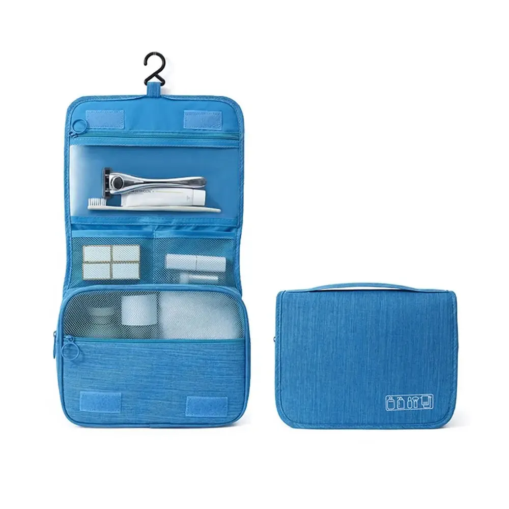 Foldable Travel Toiletry Bag Organize Hang and Go