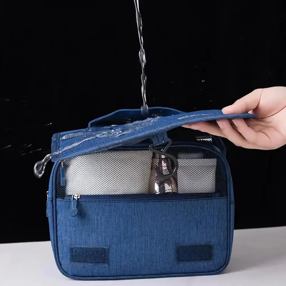 Foldable Travel Toiletry Bag Organize Hang and Go