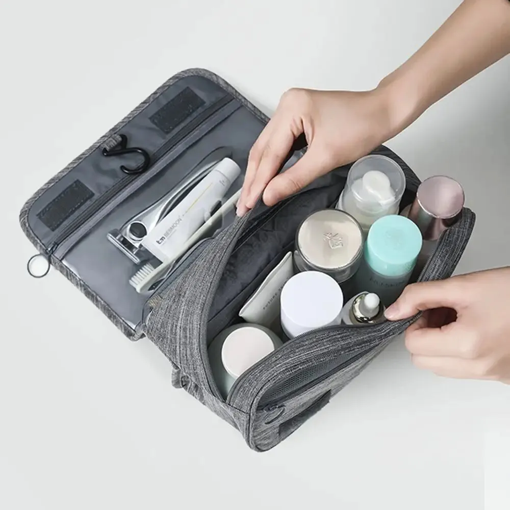 Foldable Travel Toiletry Bag Organize Hang and Go