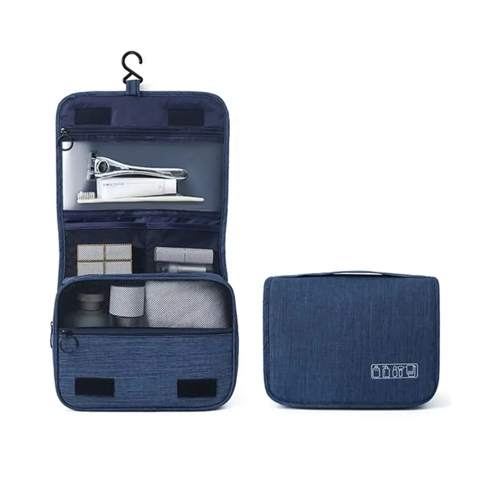 Foldable Travel Toiletry Bag Organize Hang and Go