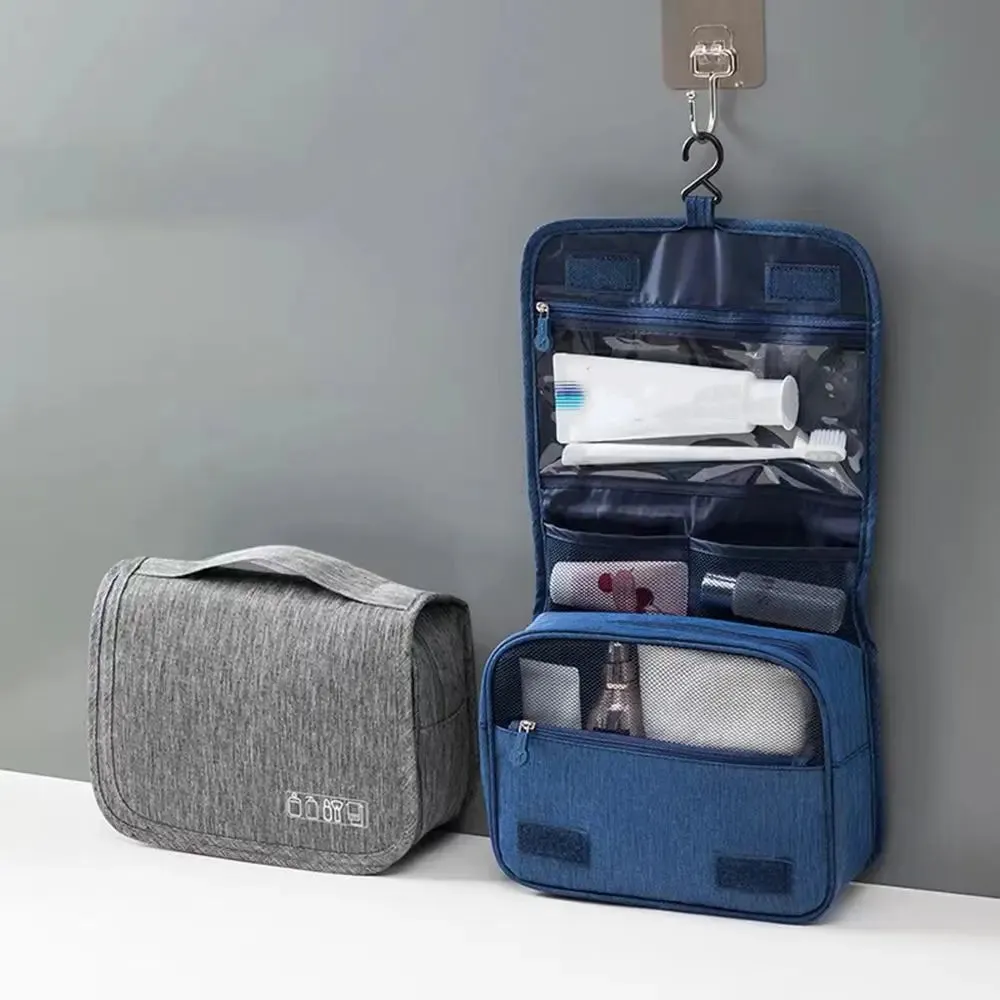 Foldable Travel Toiletry Bag Organize Hang and Go