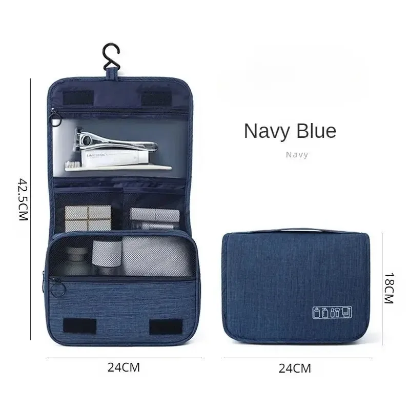Foldable Travel Toiletry Bag Organized Compact Convenient