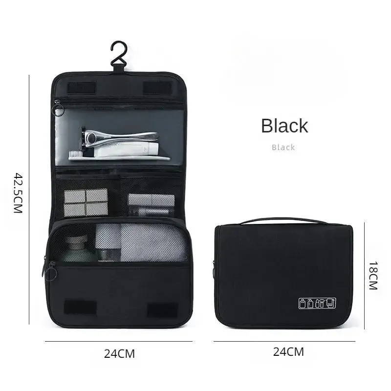 Foldable Travel Toiletry Bag Organized Compact Convenient
